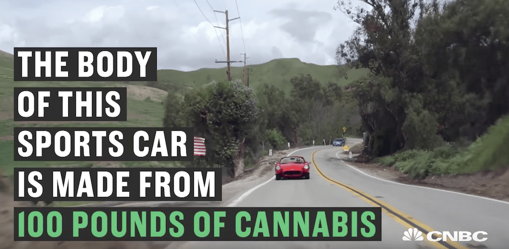 Watch Jay Leno Drive a Car Made Out of Weed