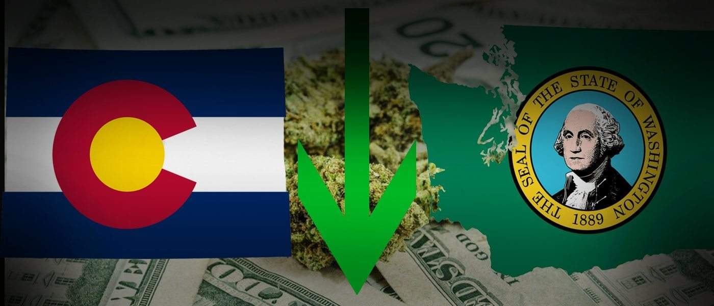 Cannabis Prices Falling in Colorado and Washington
