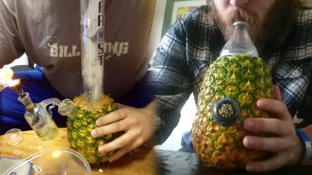 Get High AF With A Pineapple Bong