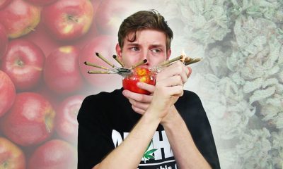 Watch This Guy Smoke 9 Joints From An Apple