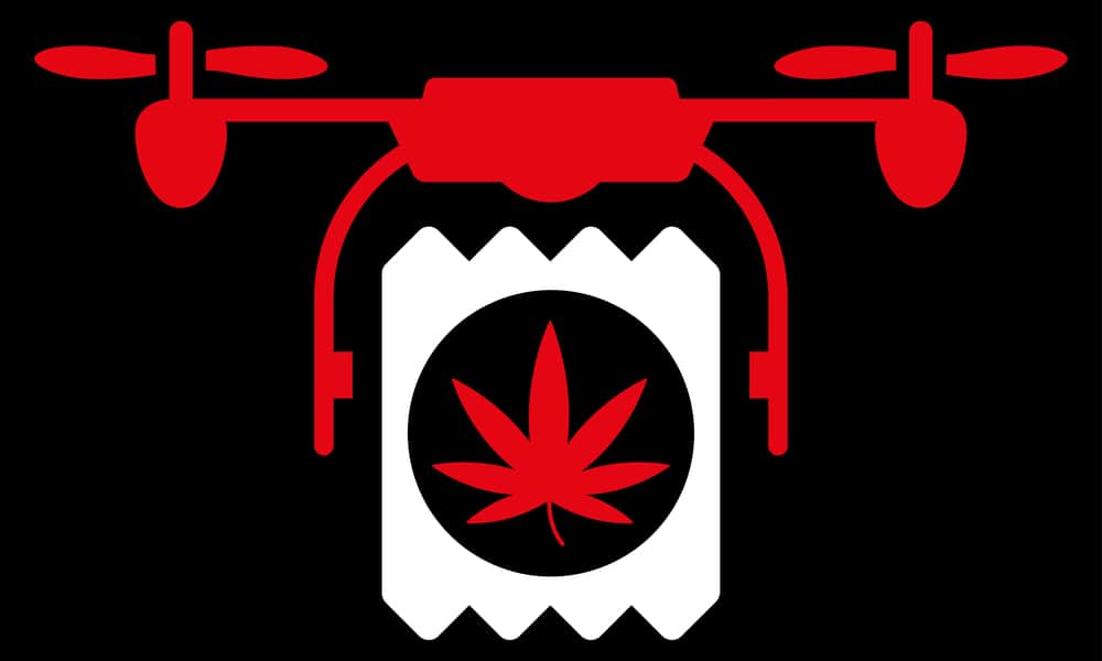 California Bans Drones and Self-Driving Cars From Delivering Weed