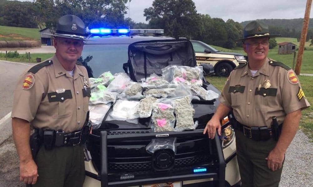 Retired Cop Blasts Officers For Bragging About Weed Bust On Facebook