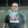 Nate Diaz Smokes and Passes Hemp Joint at UFC Open Workout