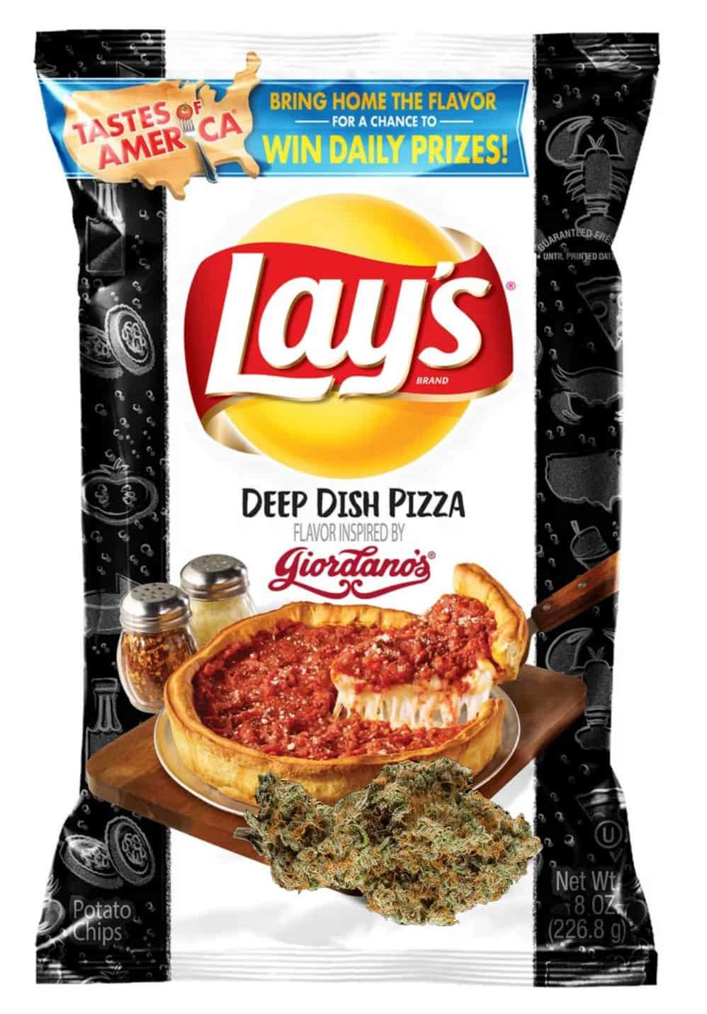 Pairing Weed Strains With The 8 New Lays Chip Flavors