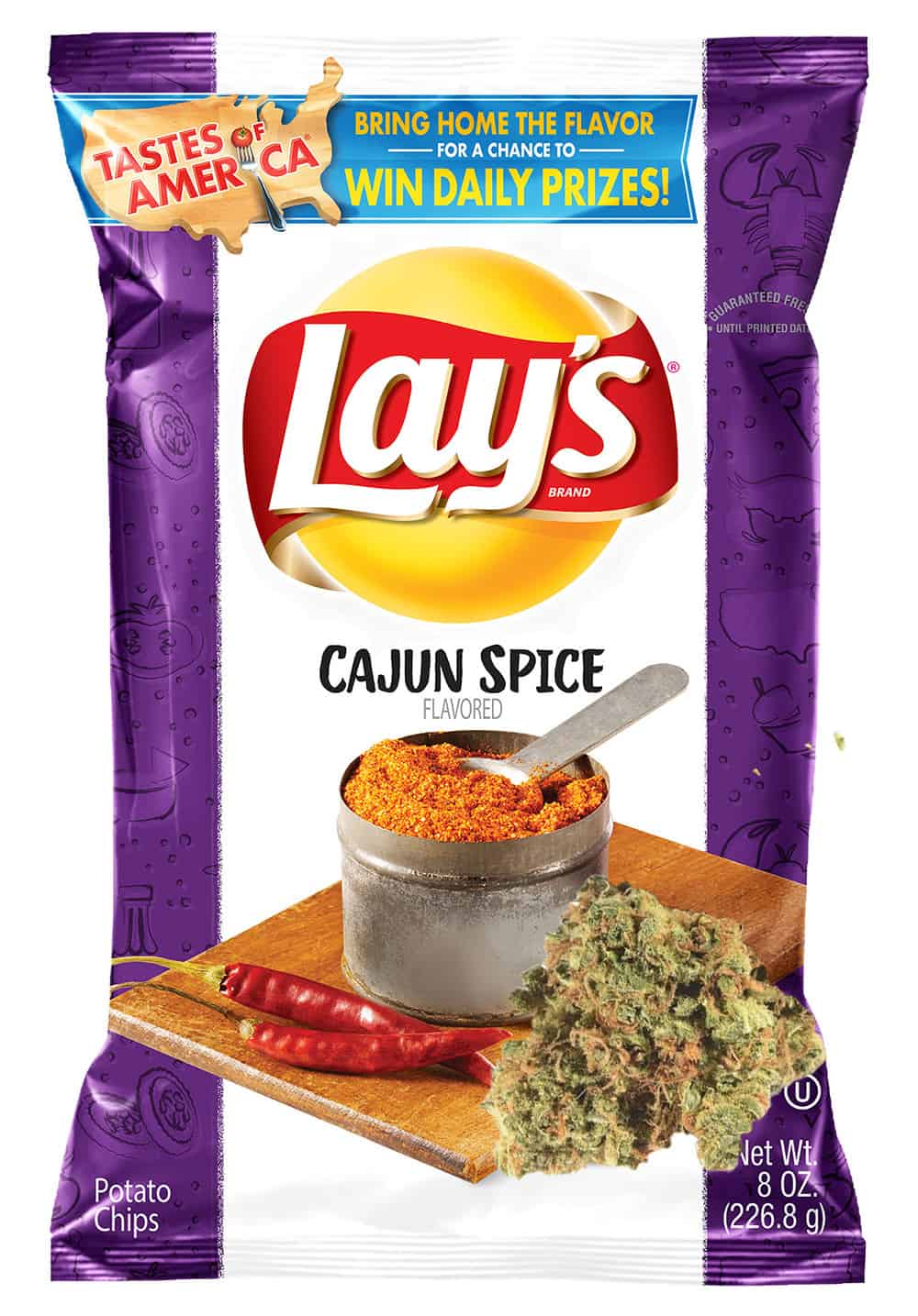 Pairing Weed Strains With The 8 New Lays Chip Flavors